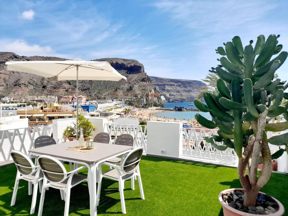 Malibú Mogán Casa Vintage - Amazing sea/harbour view Vila Puerto De Mogan Exterior foto